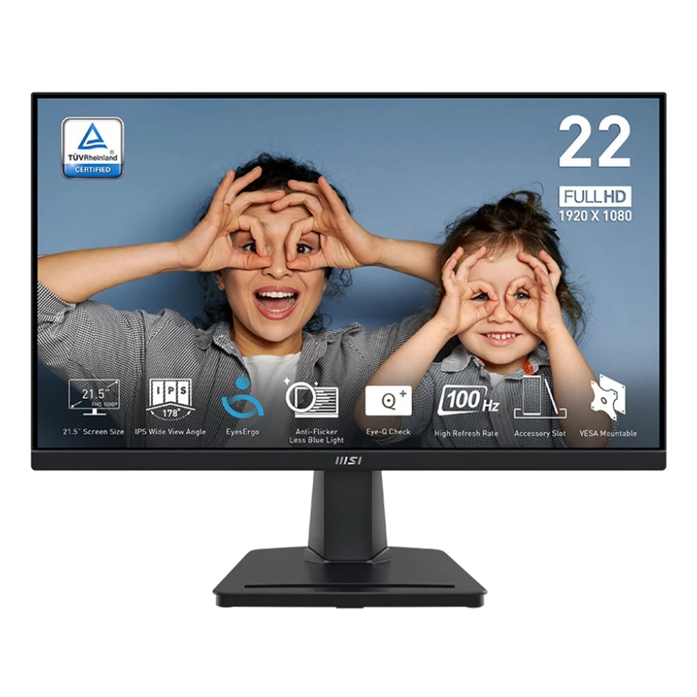 จอมอนิเตอร์ MSI PRO MP225 (IPS 100Hz)